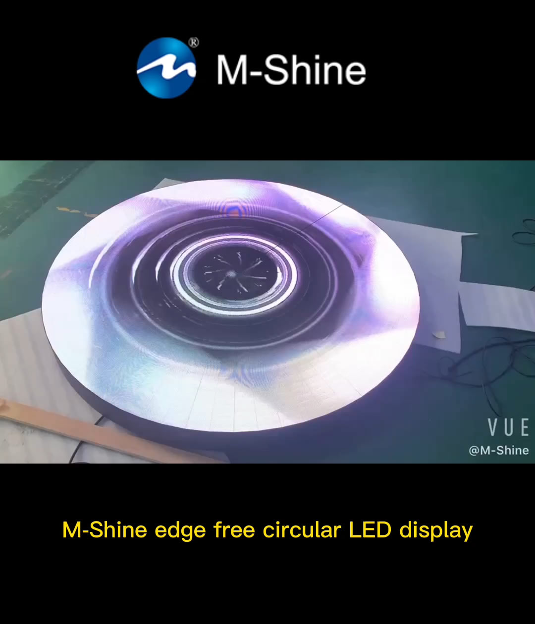 M-Shine無邊緣圓形LED顯示屏